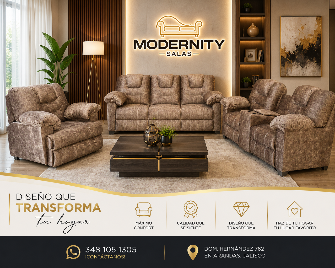 Sala Imperial Dorada MODERNITY SALAS